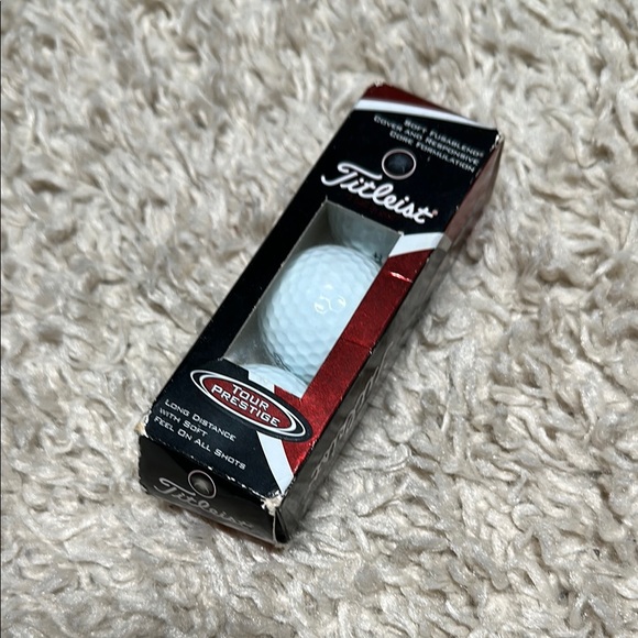 Titleist Other - Titleist Tour Prestige White Golf Ball Set of 3